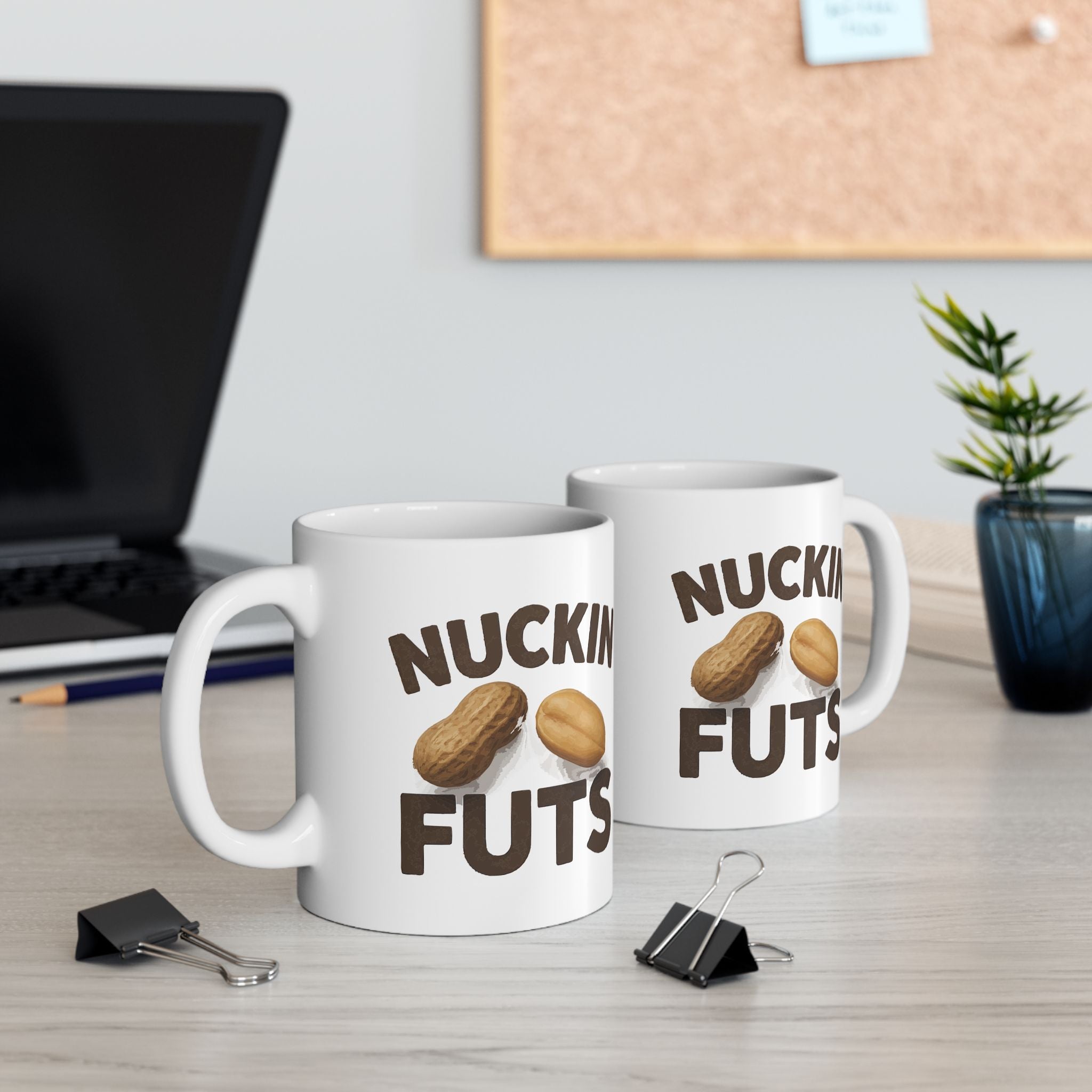 Nuckin Futs Ceramic Mug |  Personalized Mug