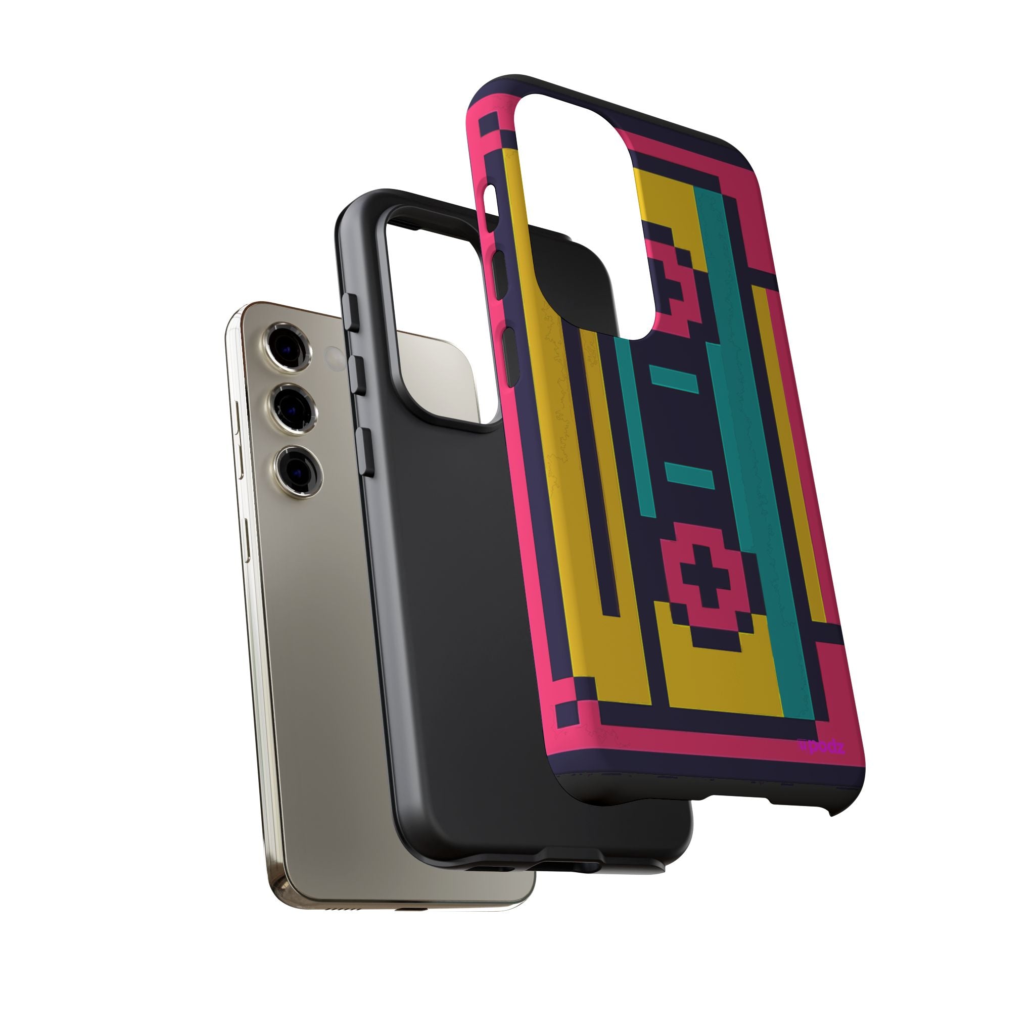 Retro tape Design, Tough Cases, Phone Cover