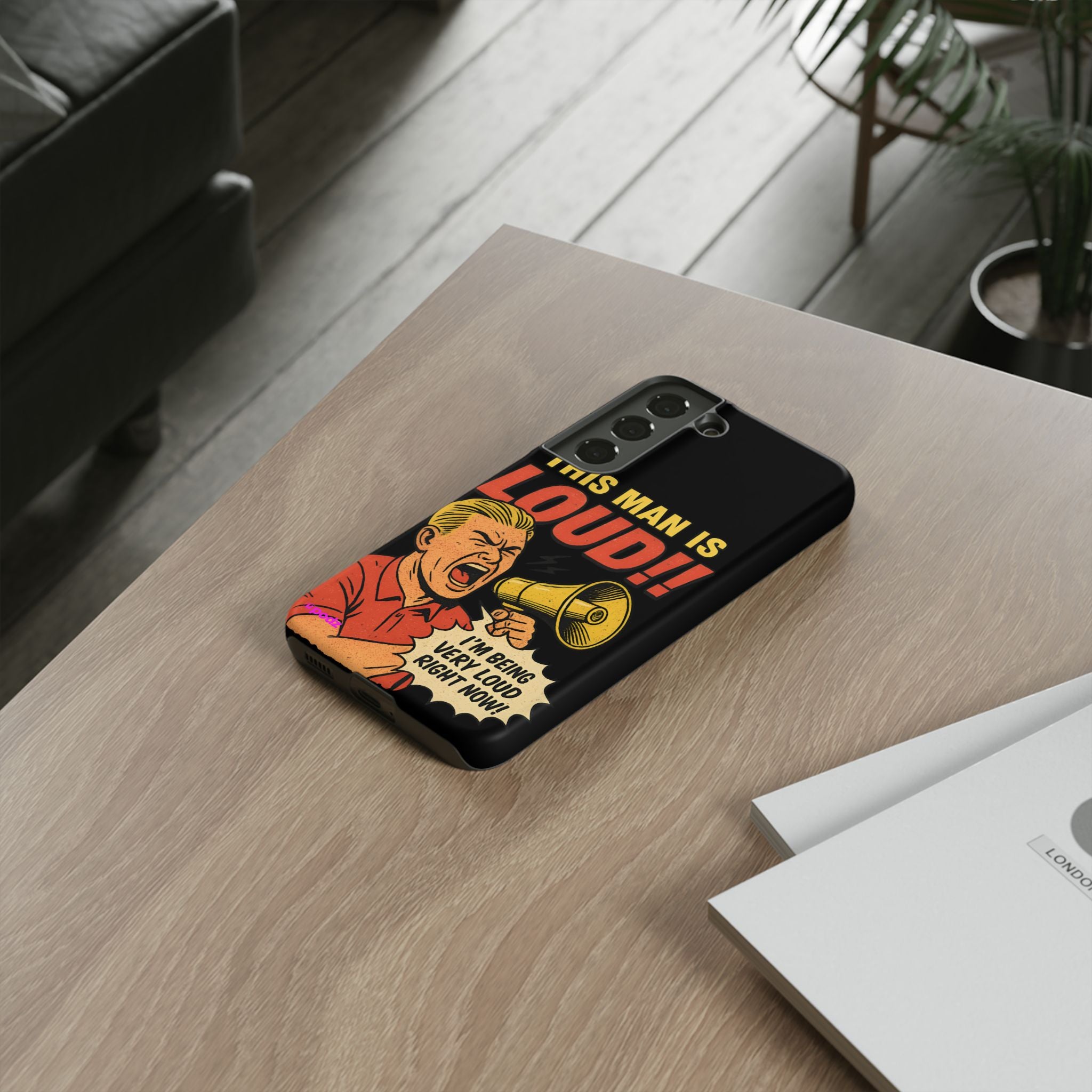 Loud Man Design, Tough Cases, Phone Cover