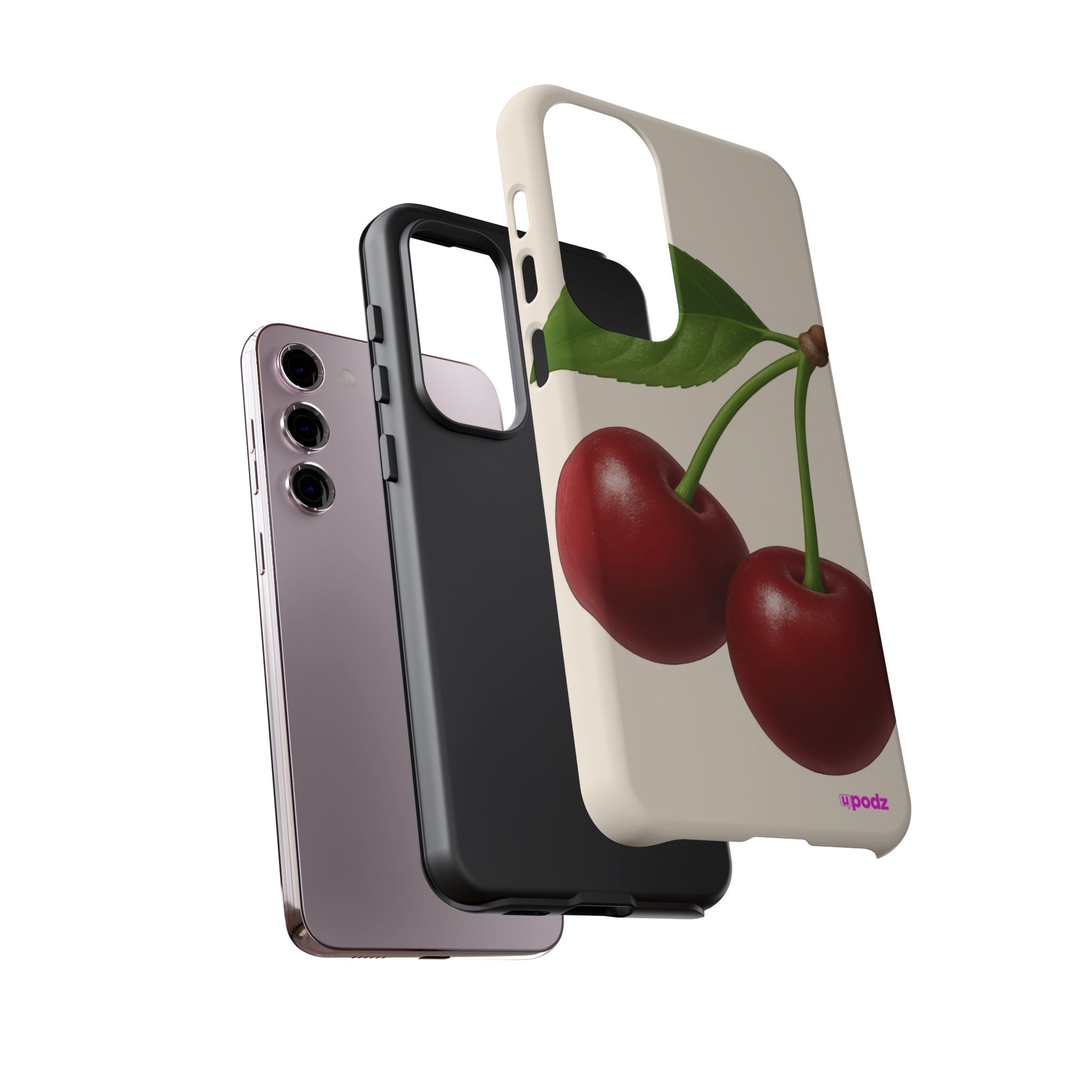 Red Cherry Design, Tough Cases, Phone Cover