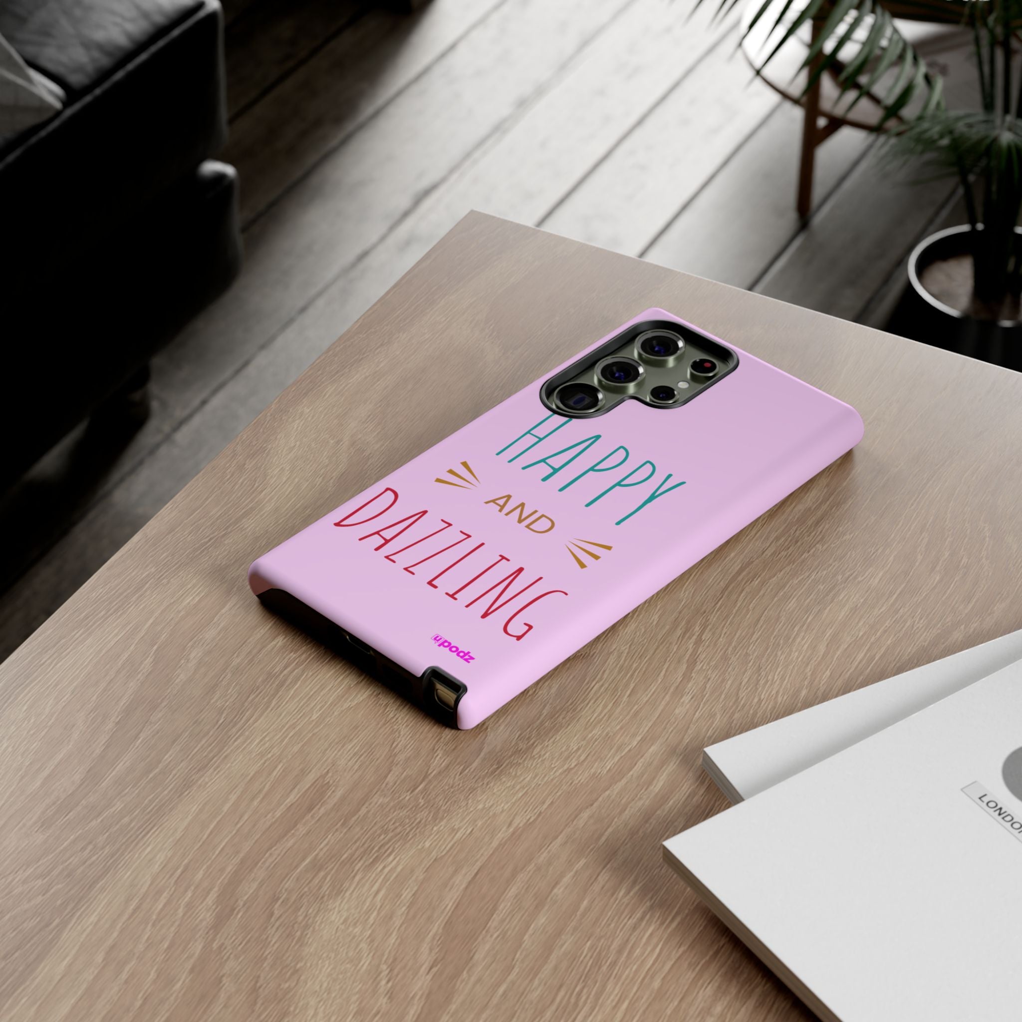 Happy Dazzling Design, Tough Cases, Phone Cover