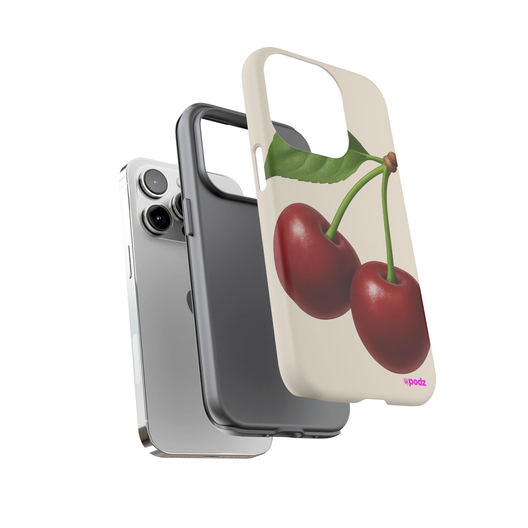 Red Cherry Design, Tough Cases, Phone Cover
