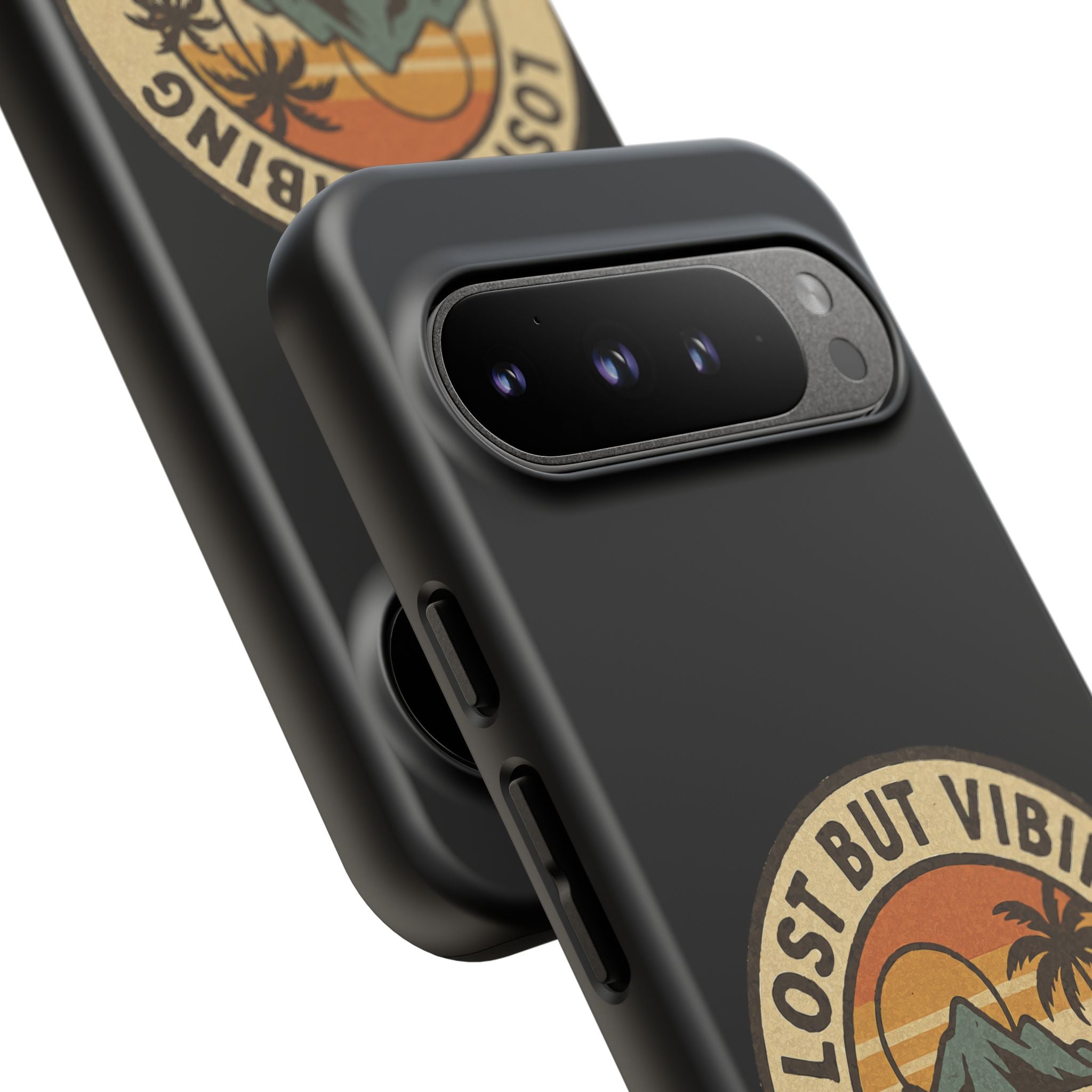Lost But Vibing Design, Tough Cases, Phone Cover