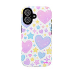 Colourful Doodle Design, Tough Cases, Phone Cover