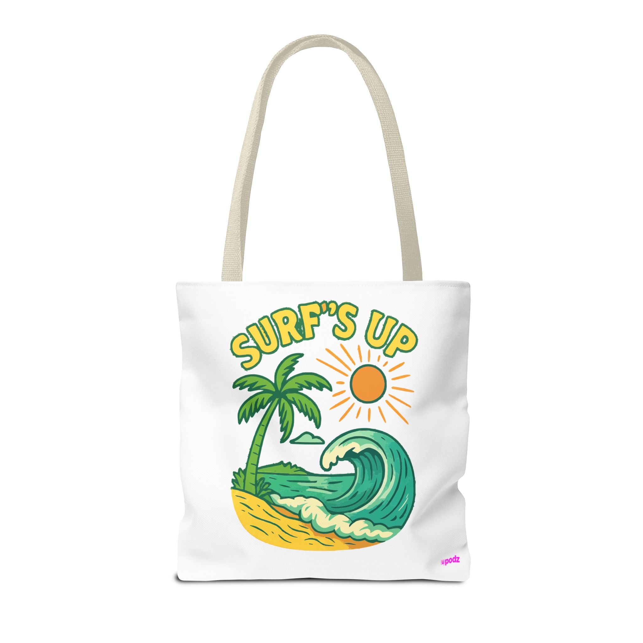 Surfs up Tote - Quirky Design, Fun Bag