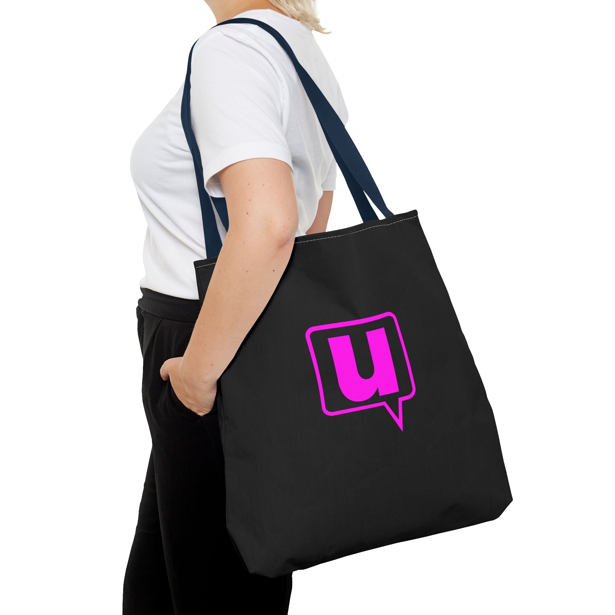 U Tote Bag, Inspirational Gift, Eco-Friendly Shopping Bag
