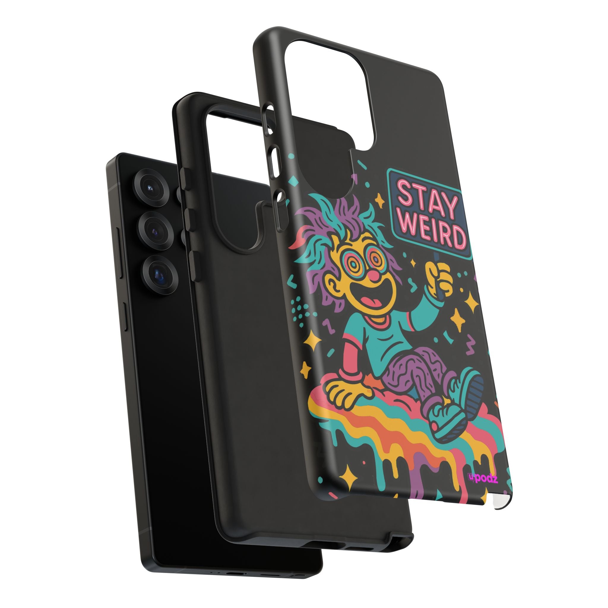 Stay Weird Design, Tough Cases, Phone Cover