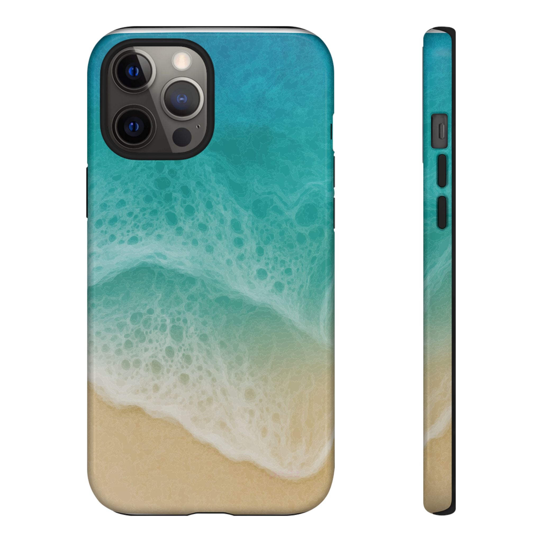 Resin Art, White Cover Design, Tough Cases, Phone Cover