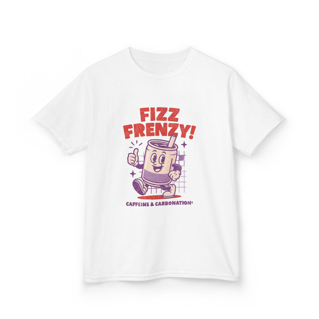 Fizz Frenzy! Kids Tee, Fun Graphic Tee, Kids Cotton T-Shirt