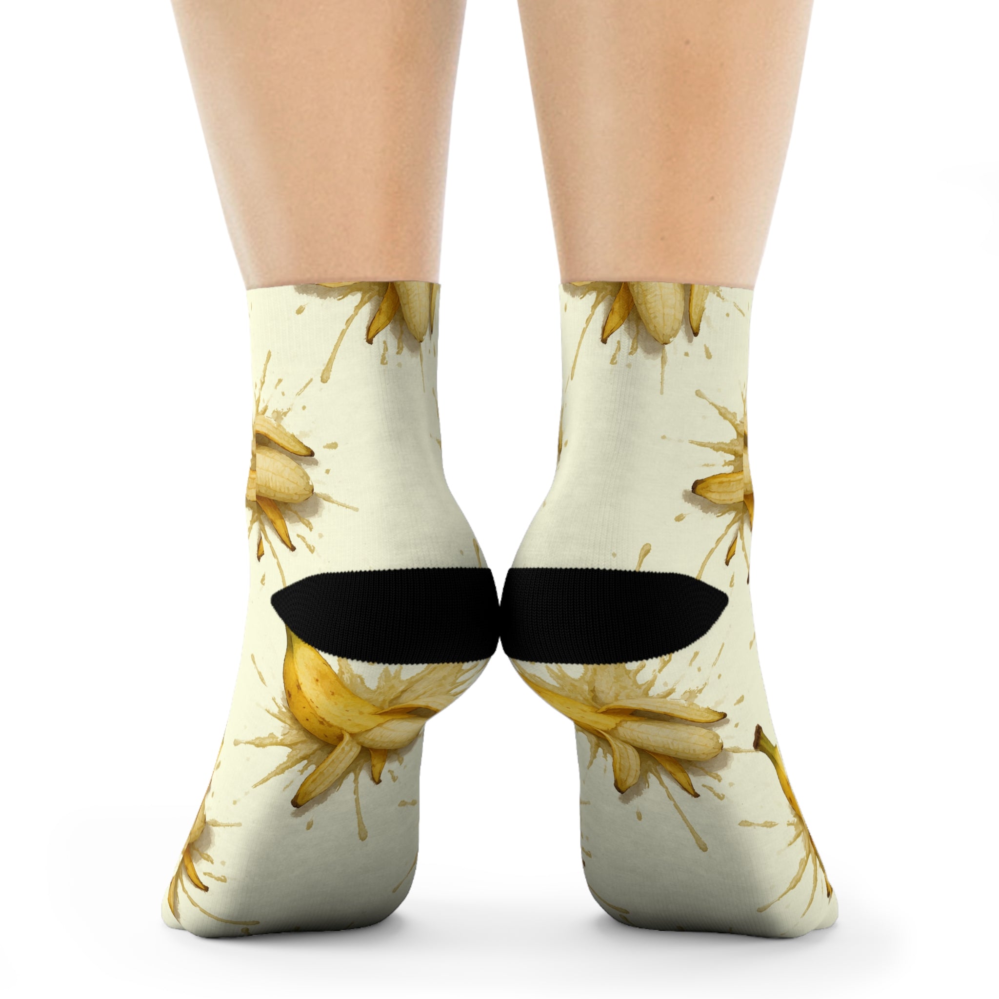 Slippery Banana Socks, Funky Design