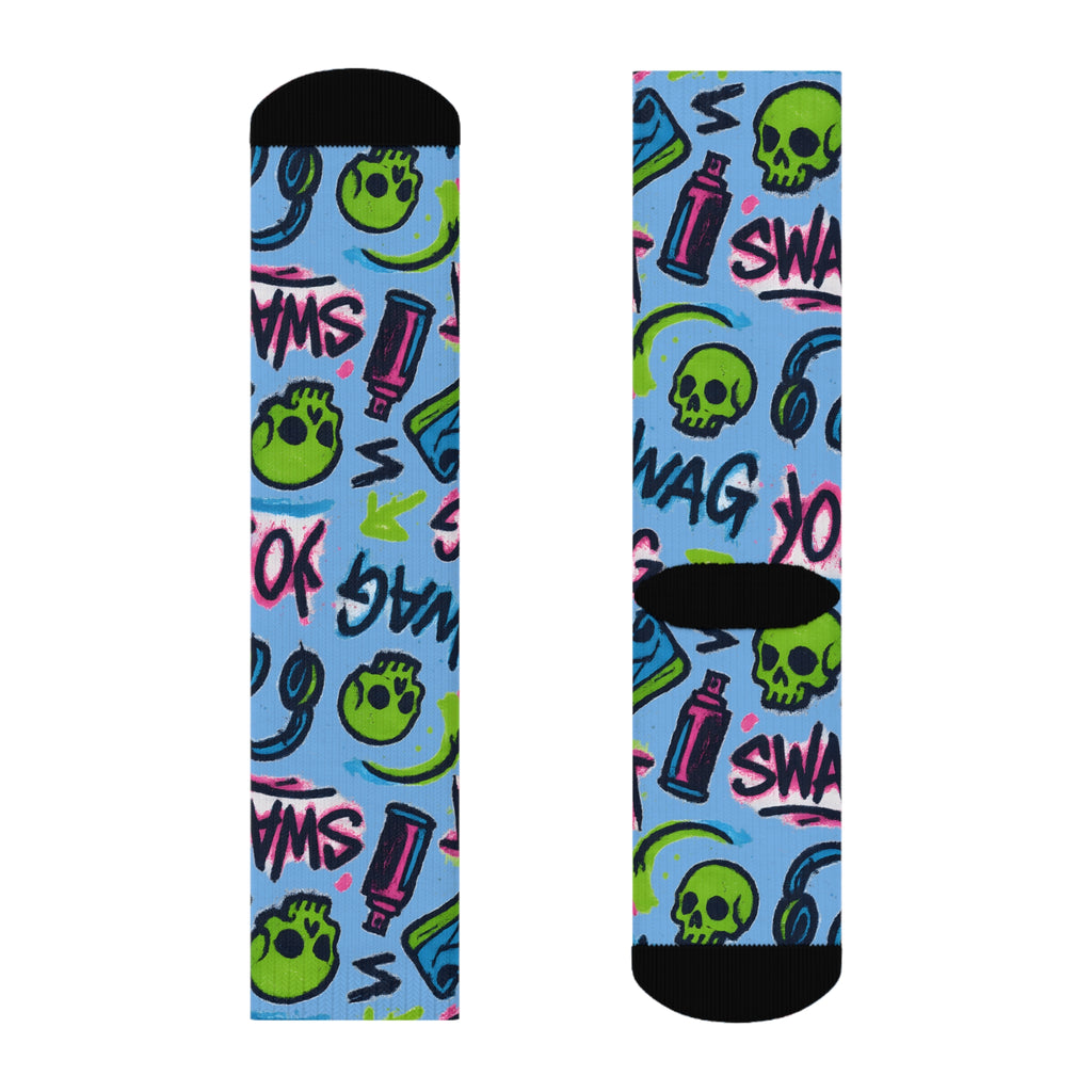 Street Swag Socks, Funky Design