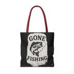 Gone Fishing Tote Bag - Quirky Fun Bag
