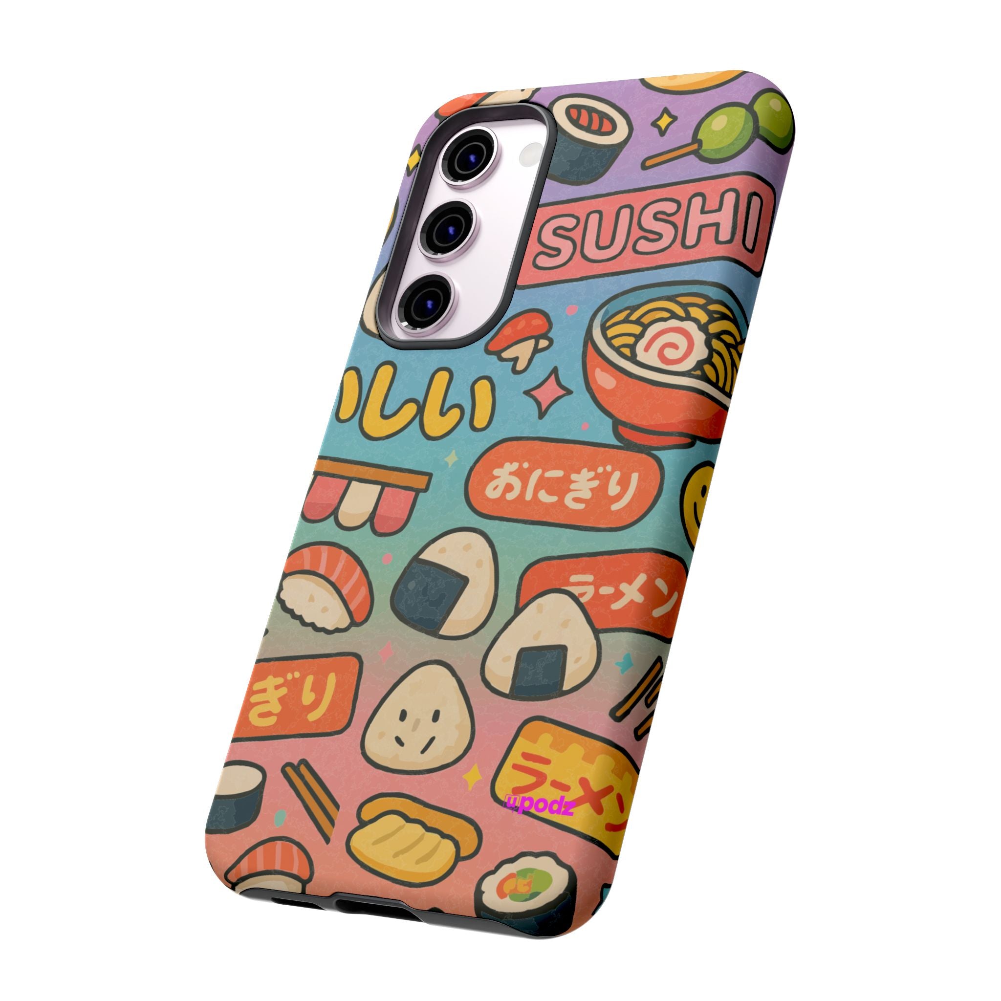I love Sushi, White Cover Design, Tough Cases, Phone Cover