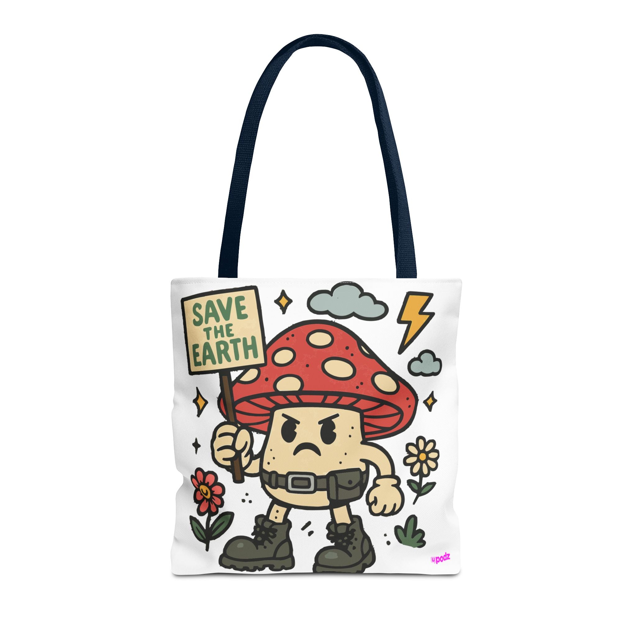 Save The Earth - Quirky Design, Fun Bag