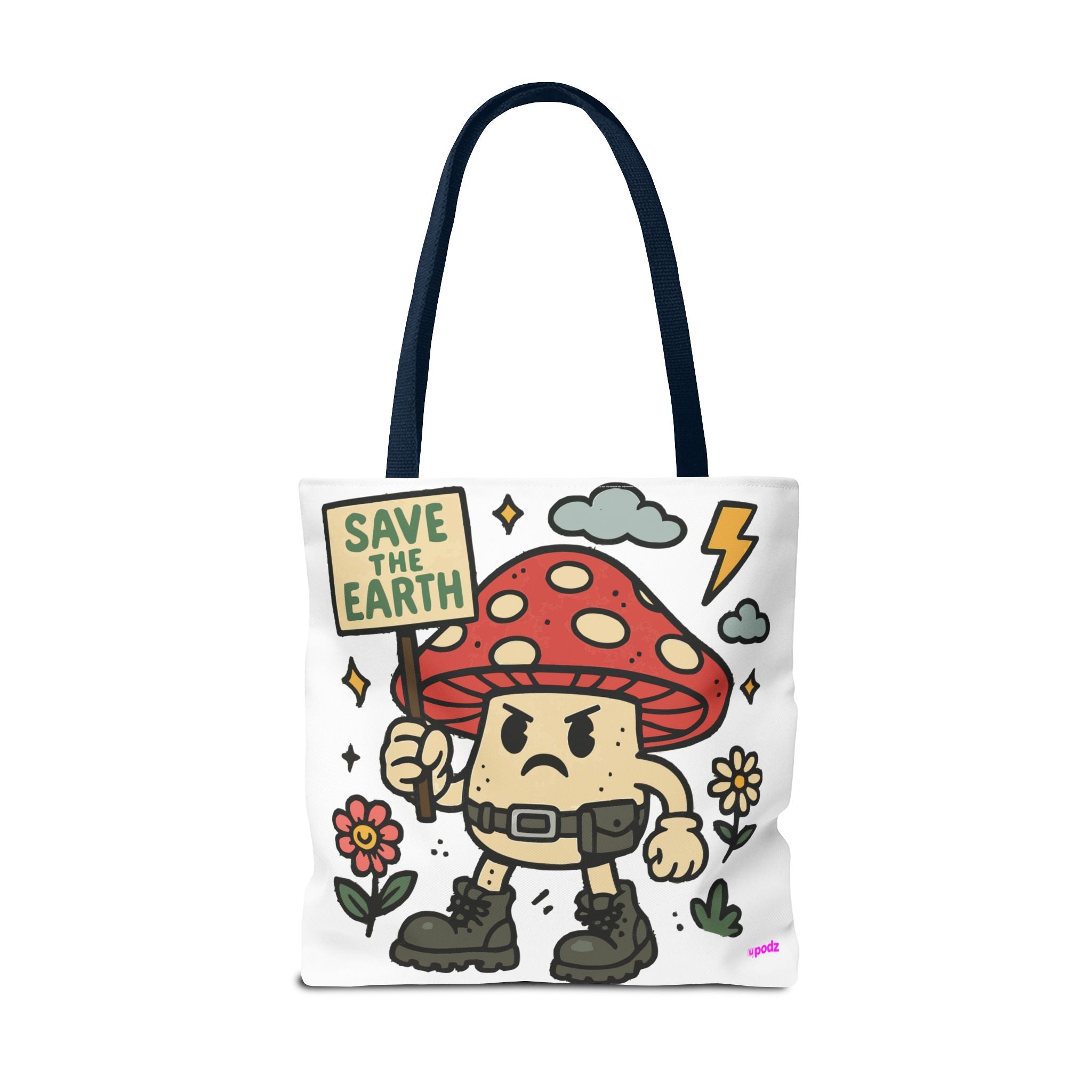 Save The Earth - Quirky Design, Fun Bag