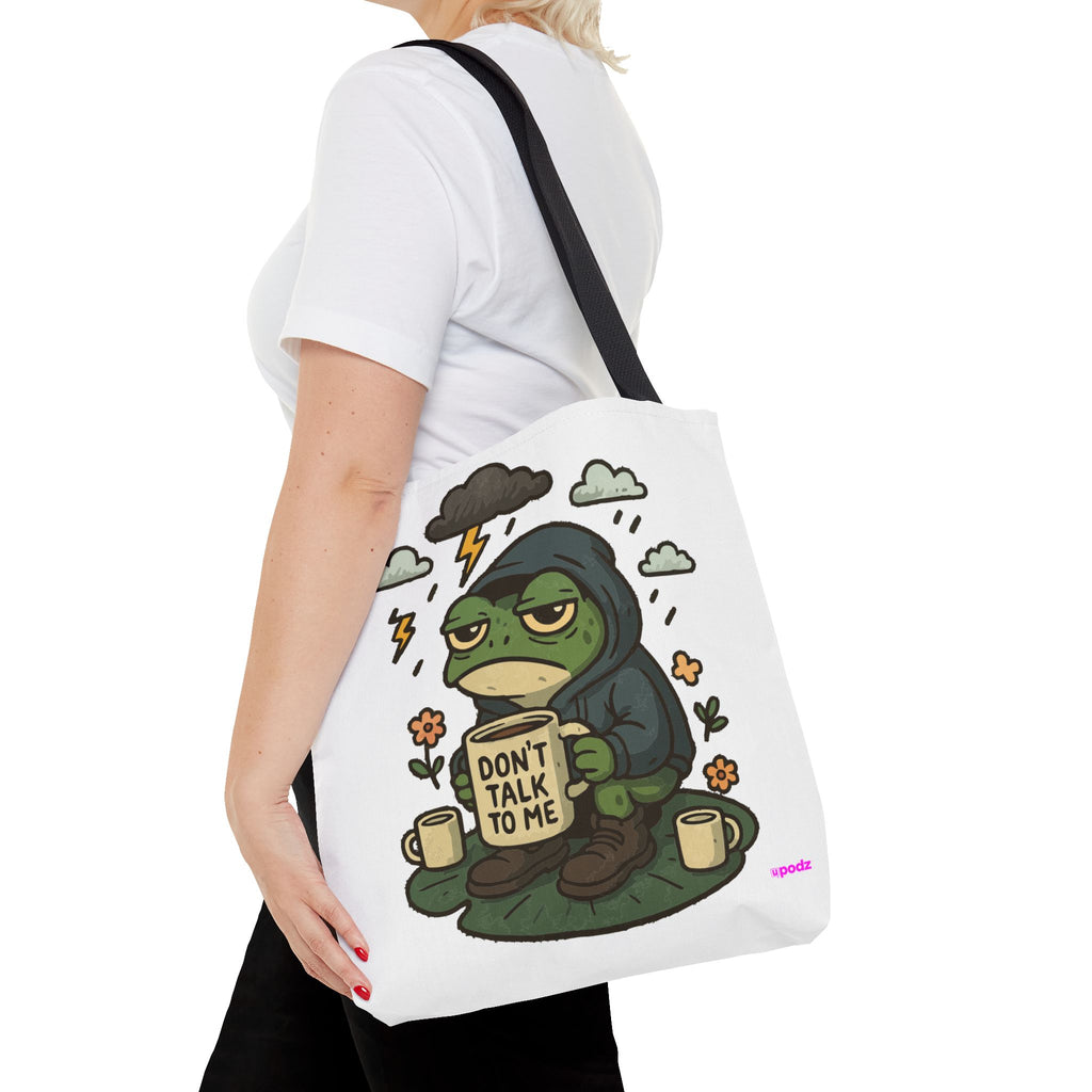 Dont Talk Tote Bag - Quirky Fun Bag