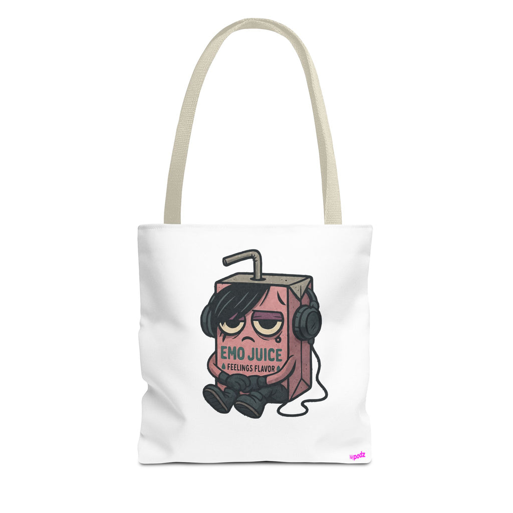 Sad Emo Tote Bag - Quirky Fun Bag