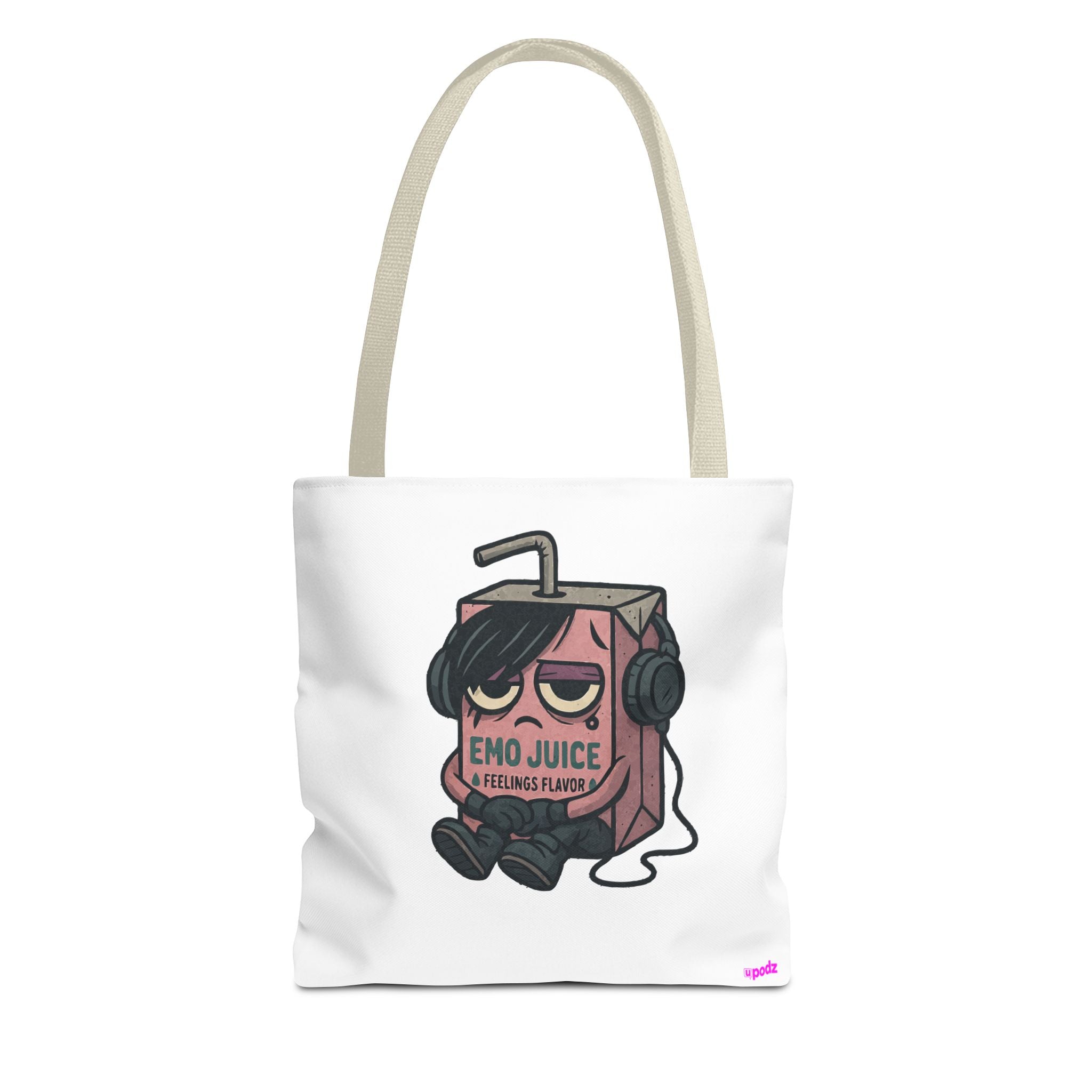 Sad Emo Tote Bag - Quirky Fun Bag