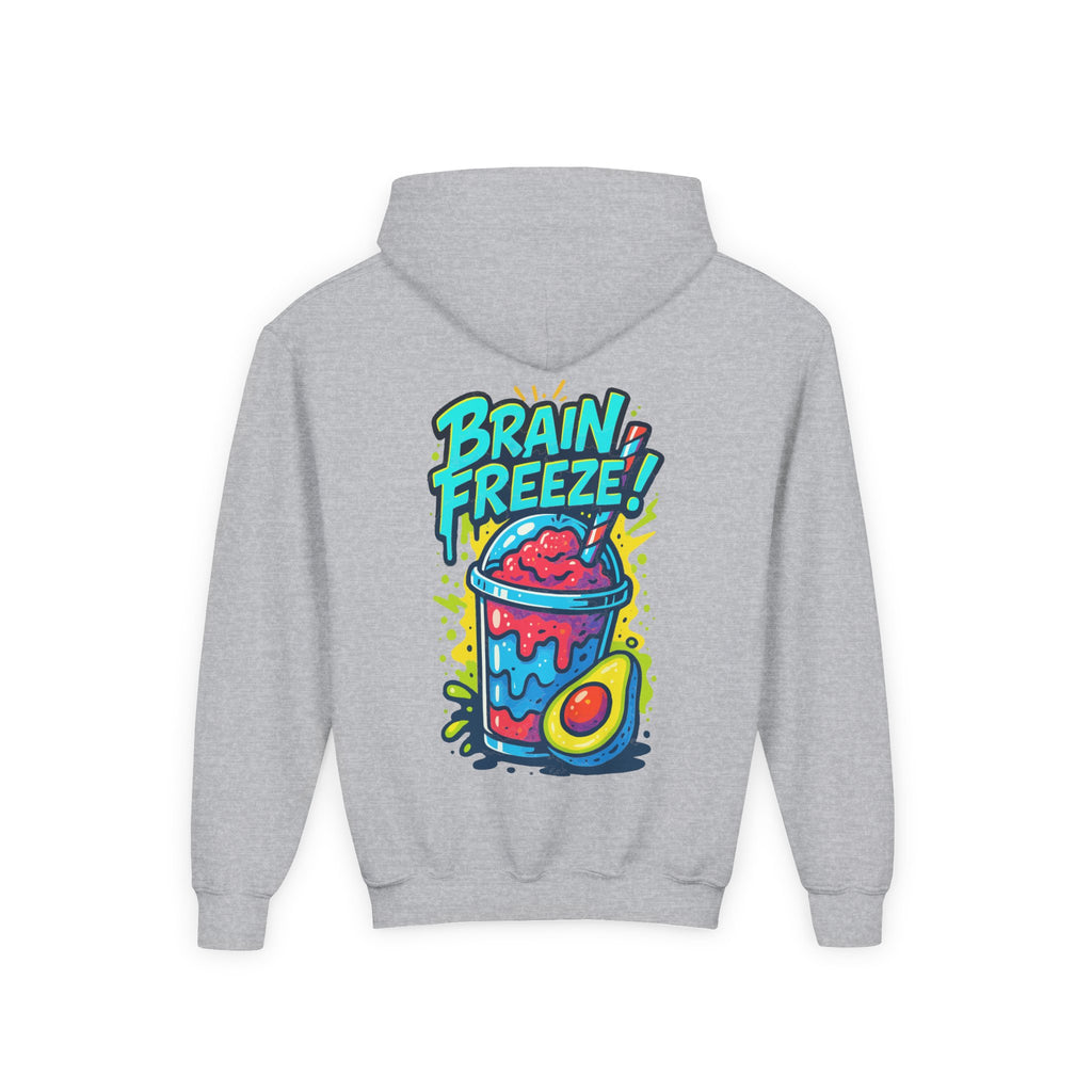 Brain Freeze Hooded Sweatshirt, Casual Wear