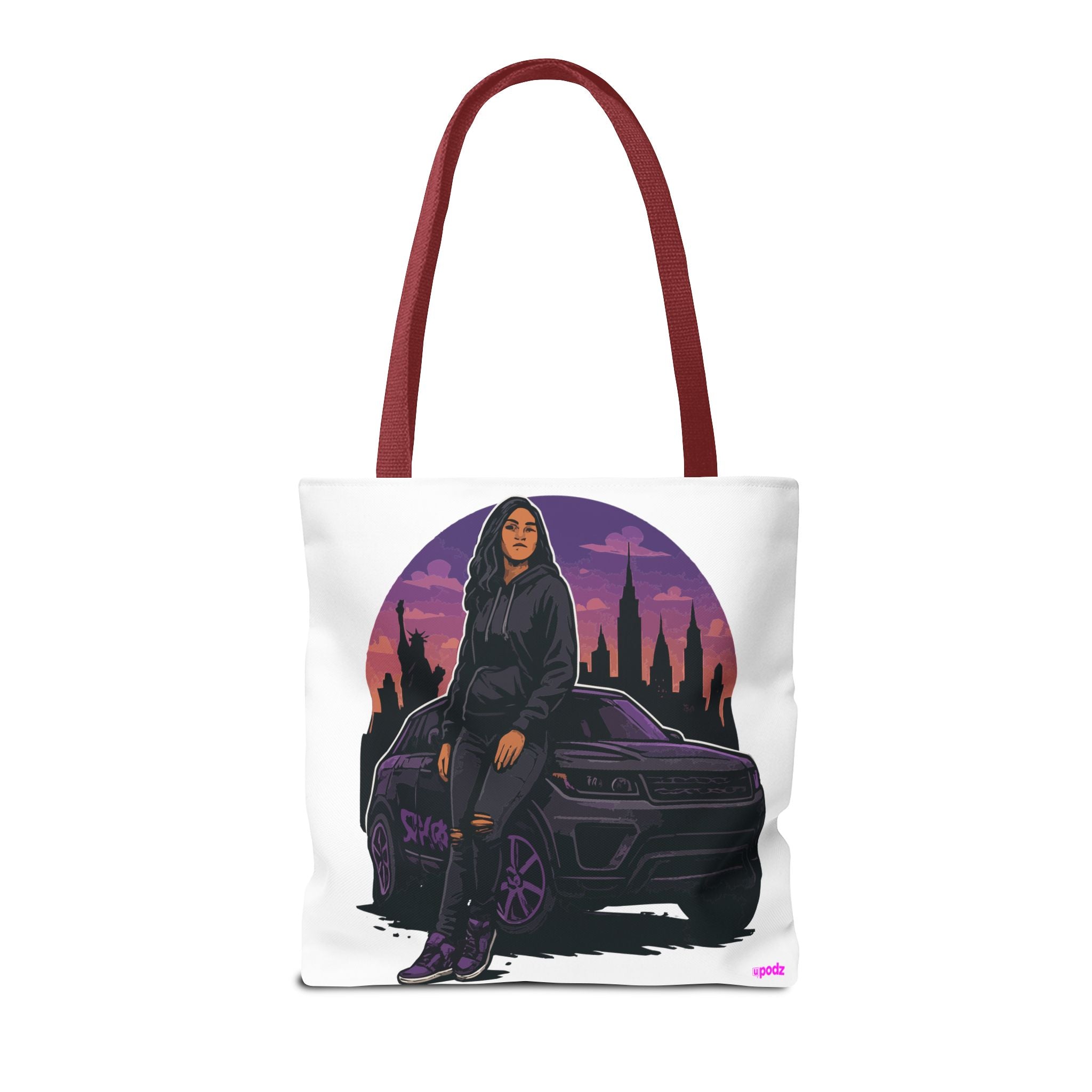 Just Cruzin Tote Bag - Quirky Fun Bag