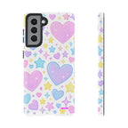 Colourful Doodle Design, Tough Cases, Phone Cover