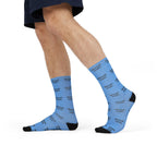 Meh Mood Day, Sublimation Crew Socks