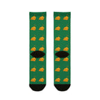 Smelly Cheese, Fun Funky Sublimation Crew Socks