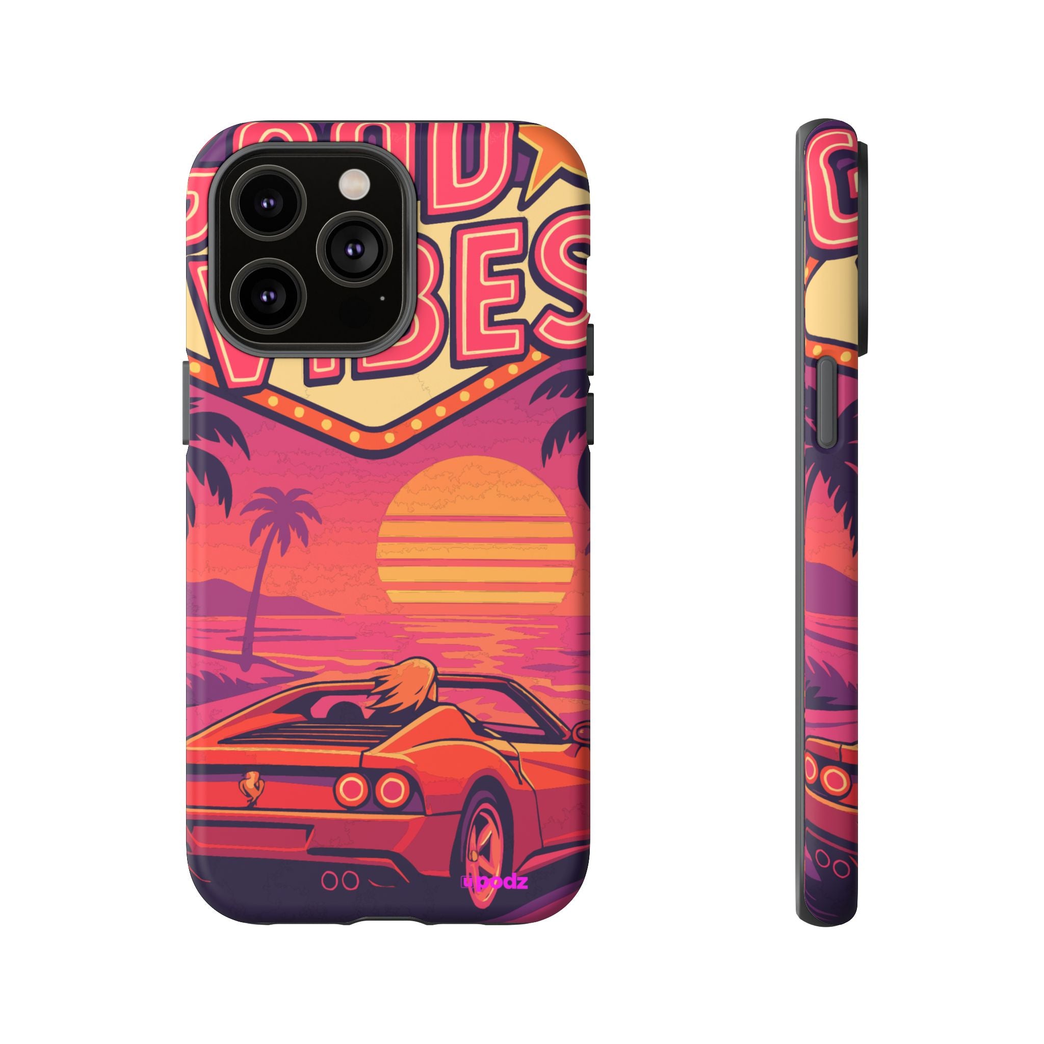 Good Vibes Design, Tough Cases, Phone Cover