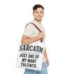 Sarcasm Tote Bag - Quirky Design, Fun Bag