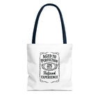 Aged to perfection Tote Bag, Inspirational Gift, Eco-Friendly Shopping Bag