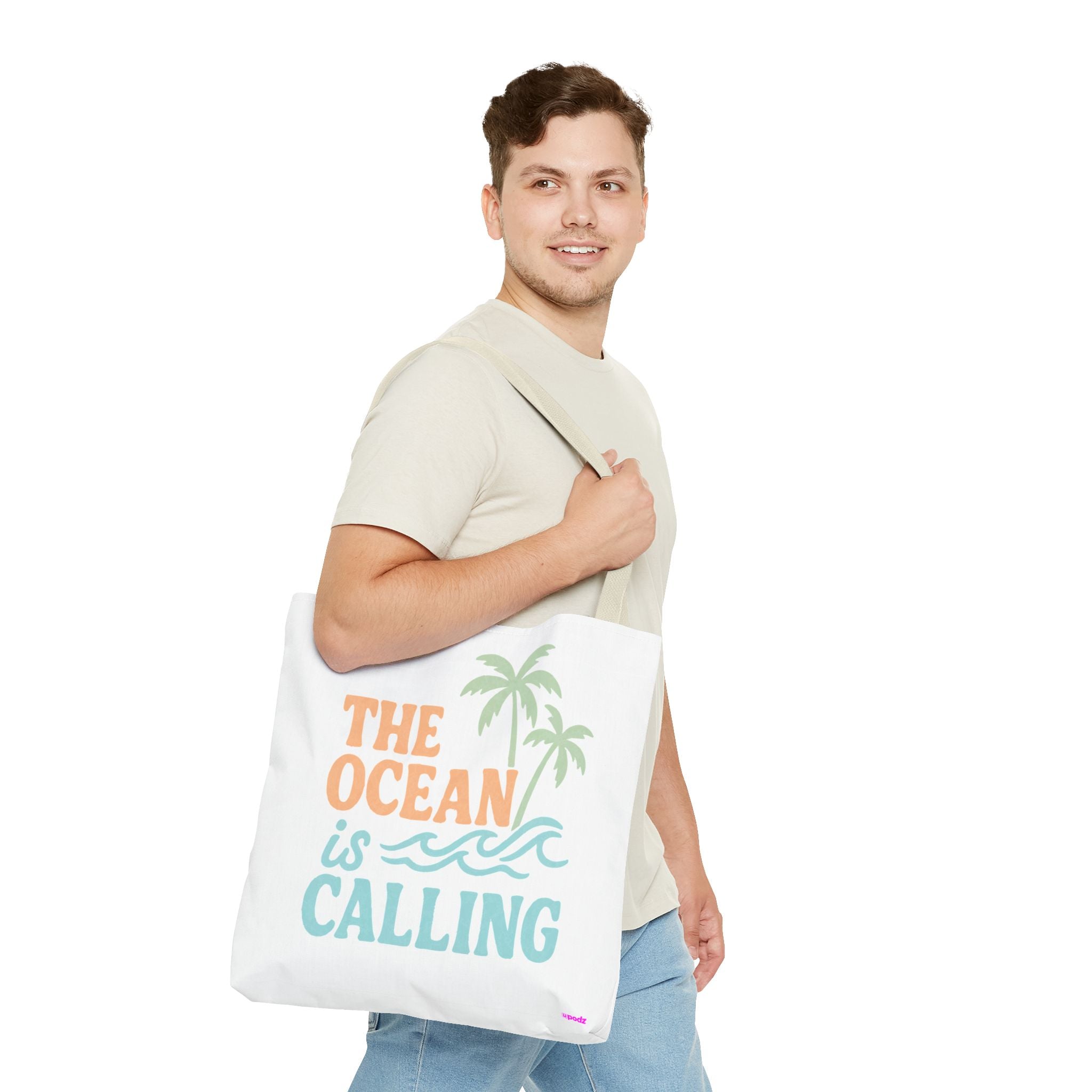 Ocean Calling Tote - Quirky Design, Fun Bag