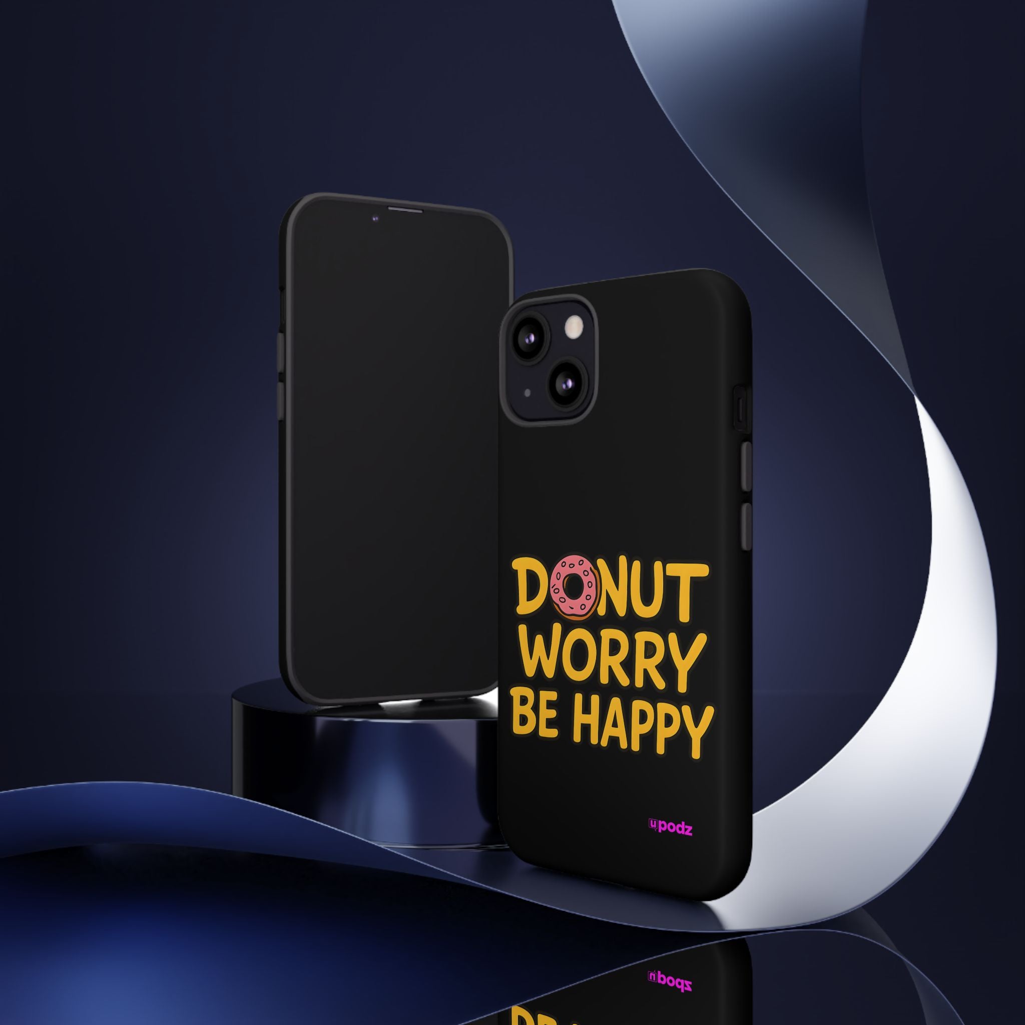 Donut Worry Design, Tough Cases, Phone Cover