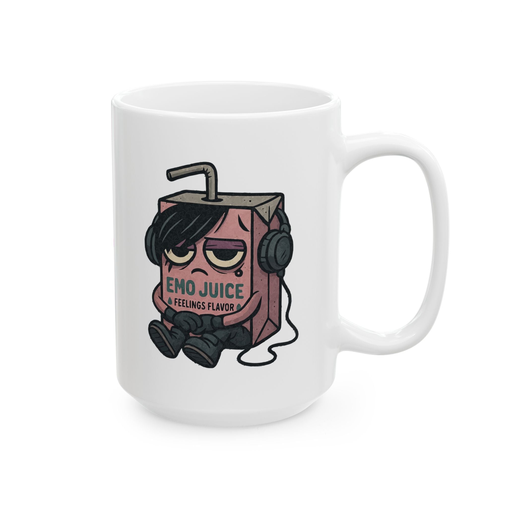 Emo Juice Ceramic Mug |  Personalized Mug
