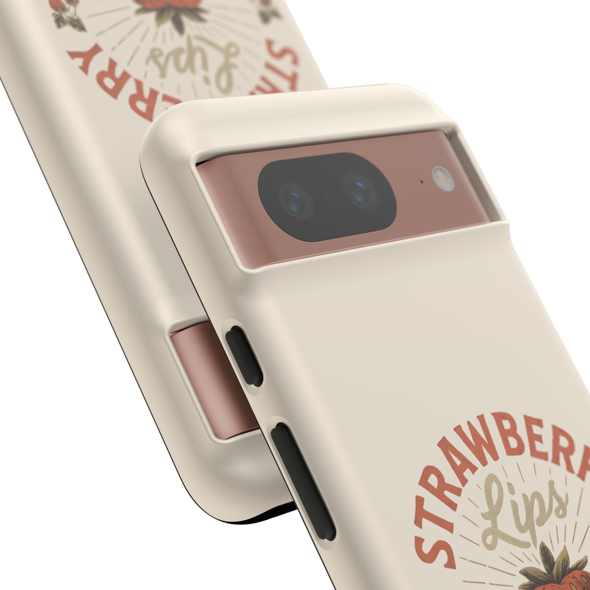 Strawberry Lips Design, Tough Cases, Phone Cover, Unique Gift