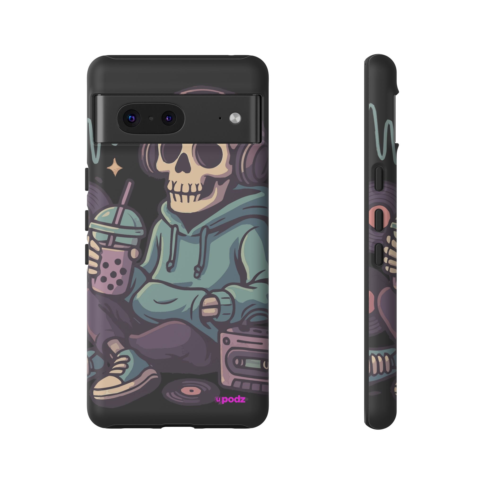 Skull Headphones Design, Tough Cases, Phone Cover