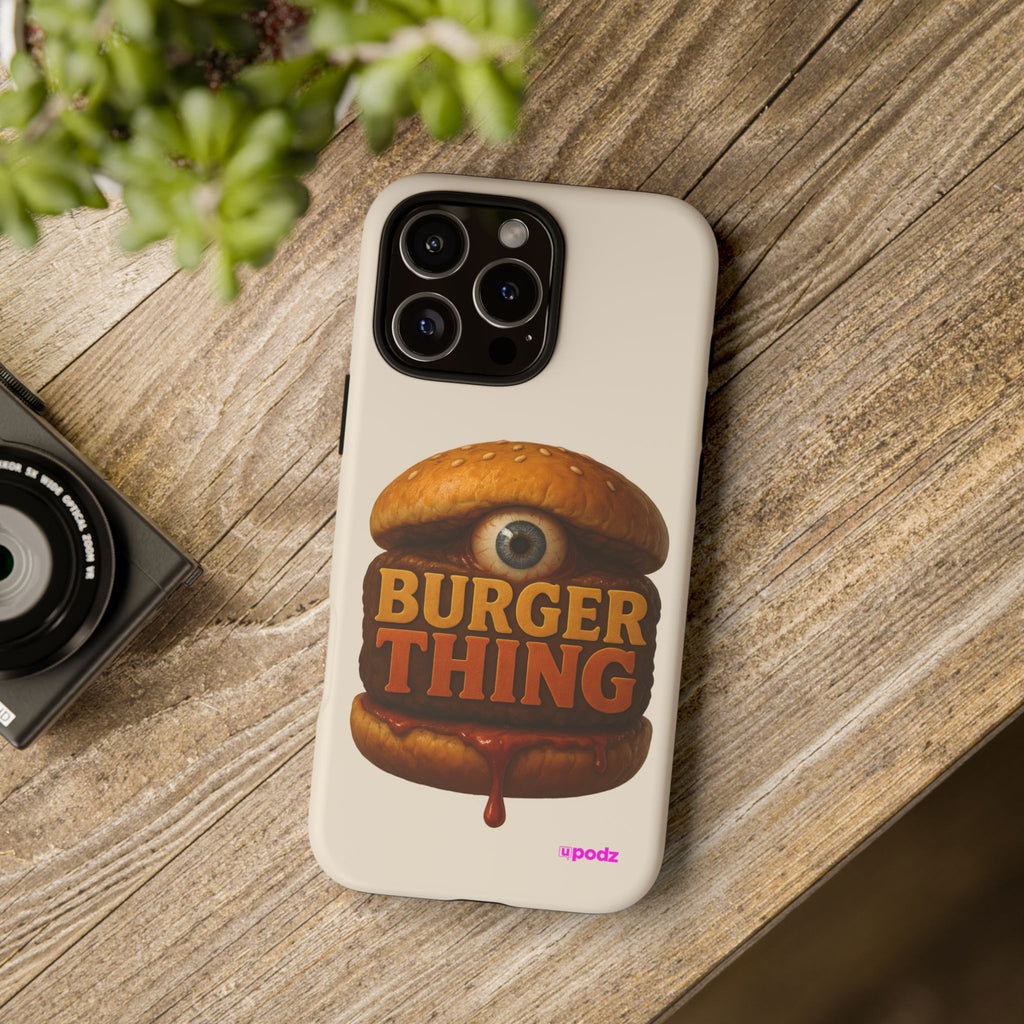 Burger Thing Design, Tough Cases, Phone Cover