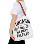 Sarcasm Tote Bag - Quirky Design, Fun Bag