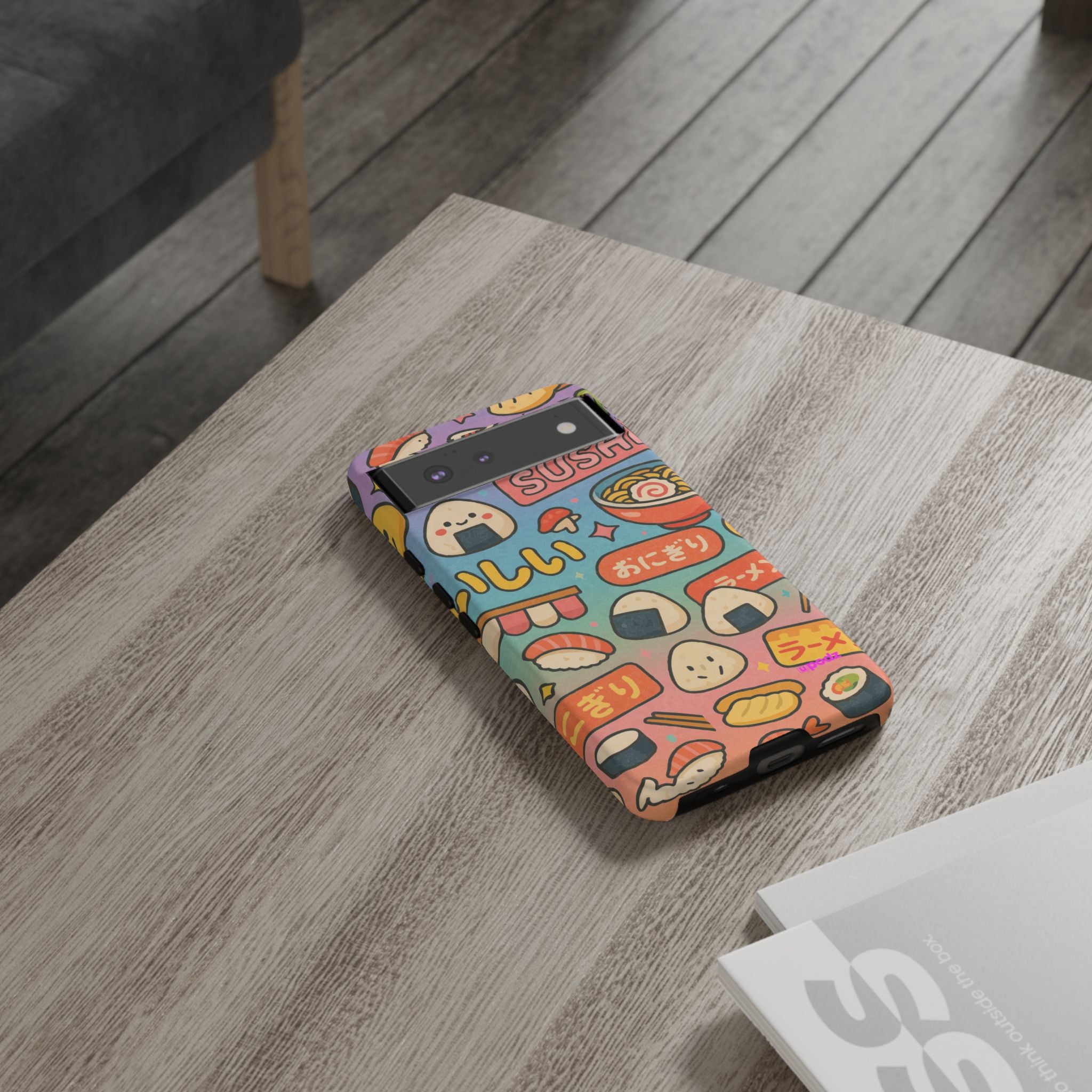 I love Sushi, White Cover Design, Tough Cases, Phone Cover