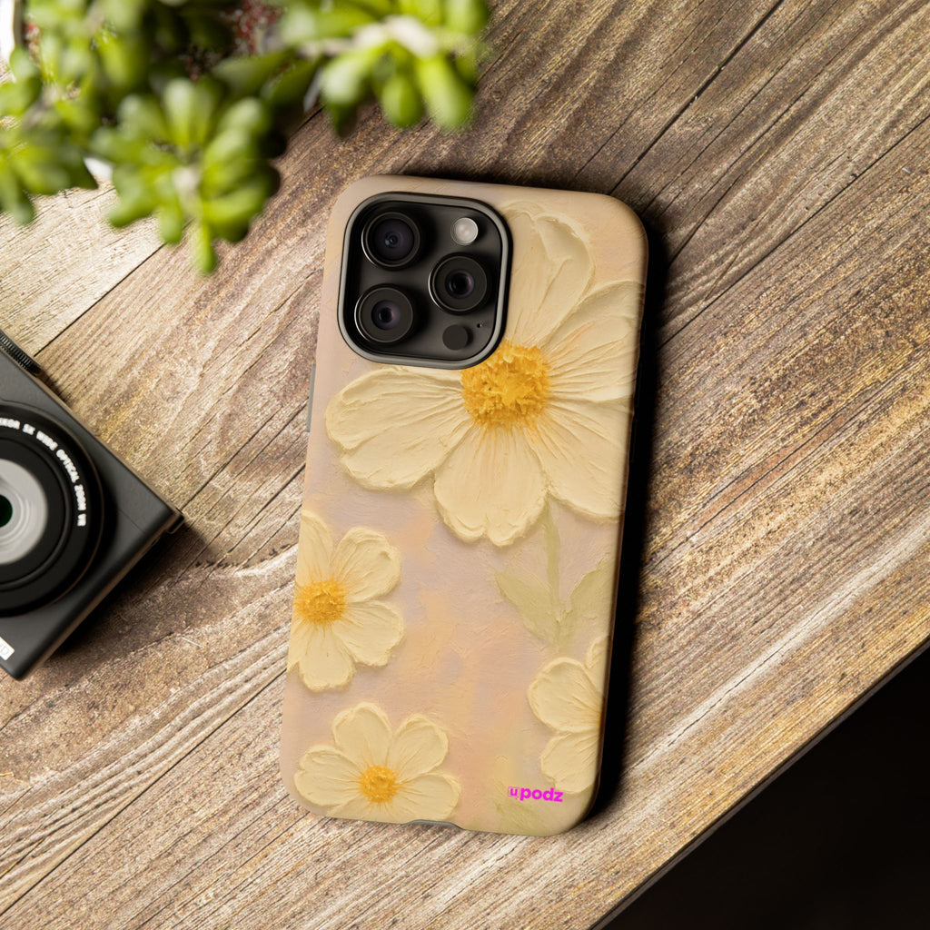 Phone Cases - Colorful Retro Oil Painting Flower