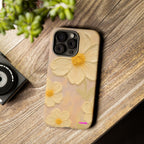 Phone Cases - Colorful Retro Oil Painting Flower