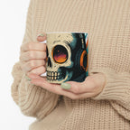 Skully Headphones Ceramic Mug |  Personalized Mug