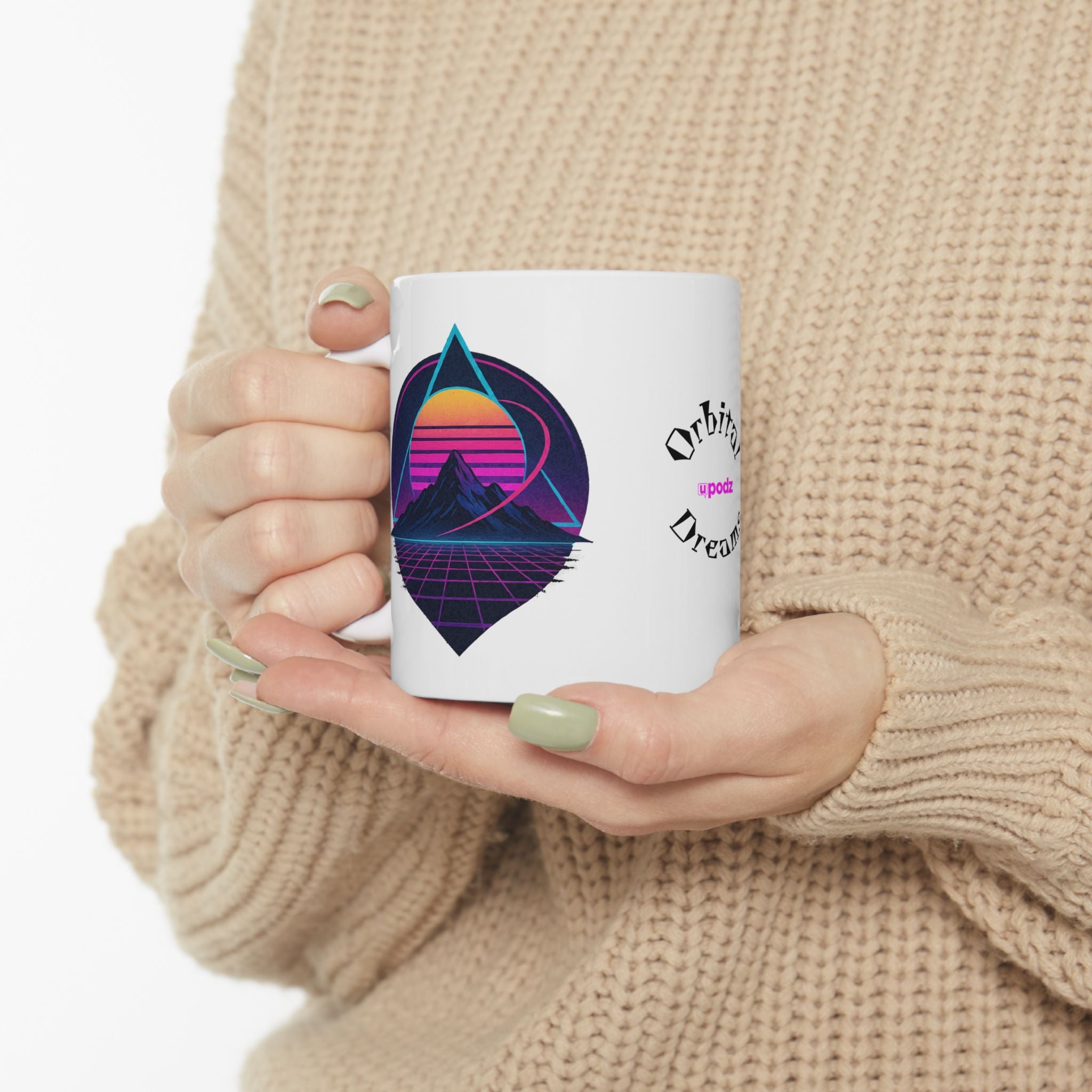Orbital Dreams Ceramic Mug |  Personalized Mug
