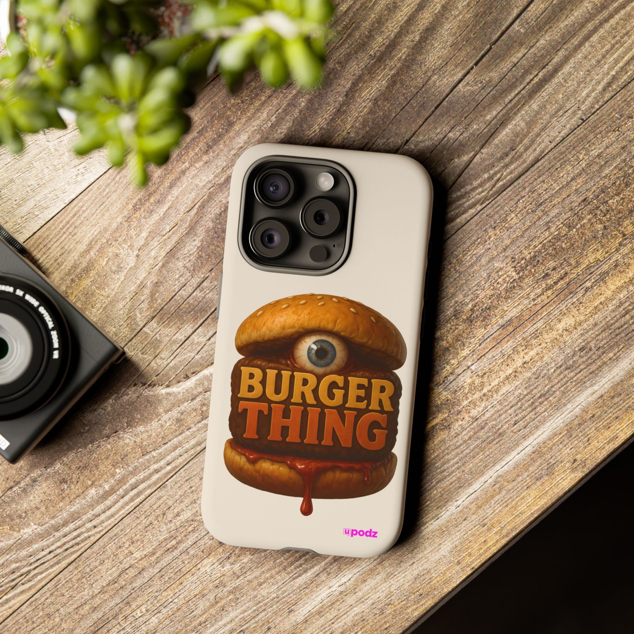 Burger Thing Design, Tough Cases, Phone Cover