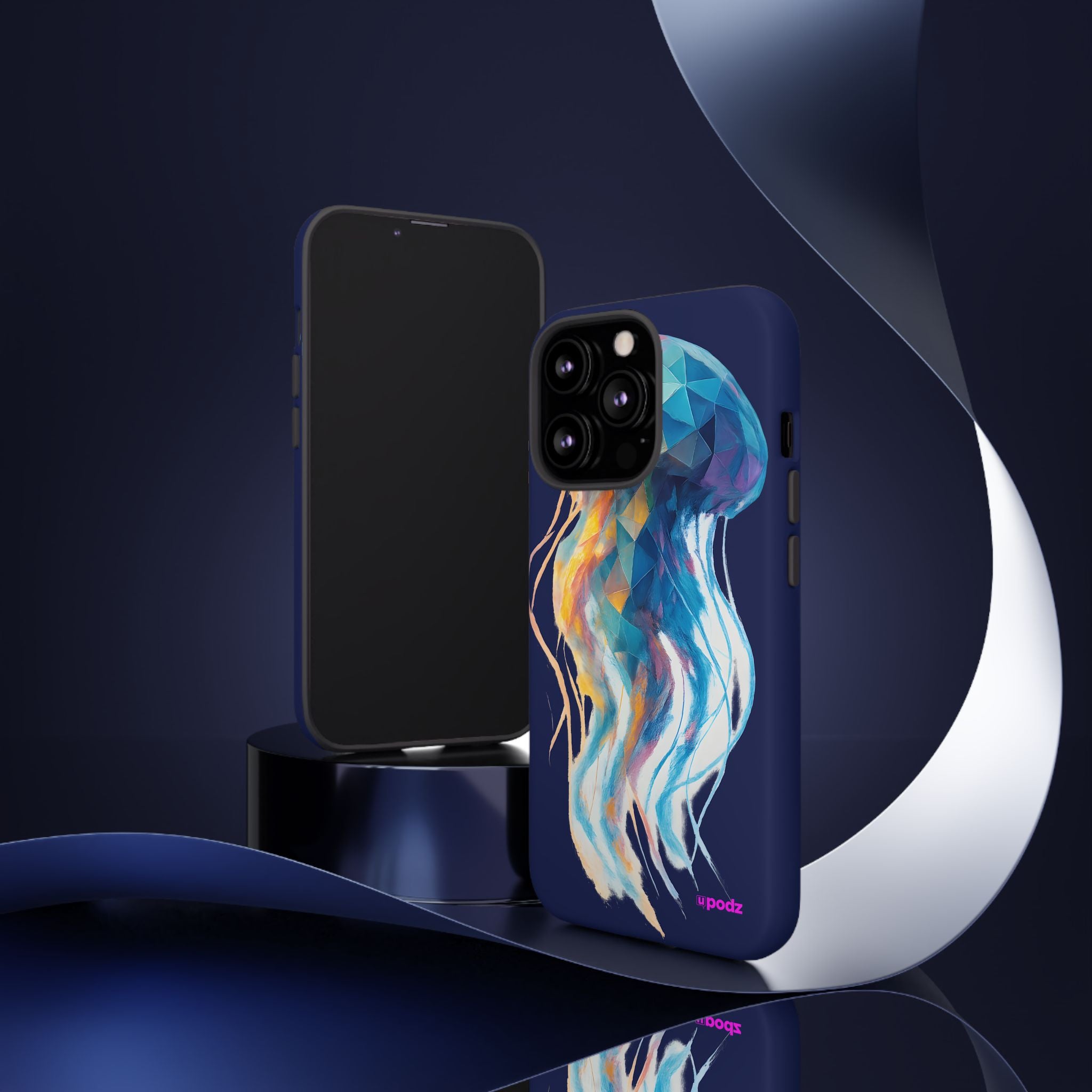 Jellyfish Glow Design, Tough Cases, Phone Cover