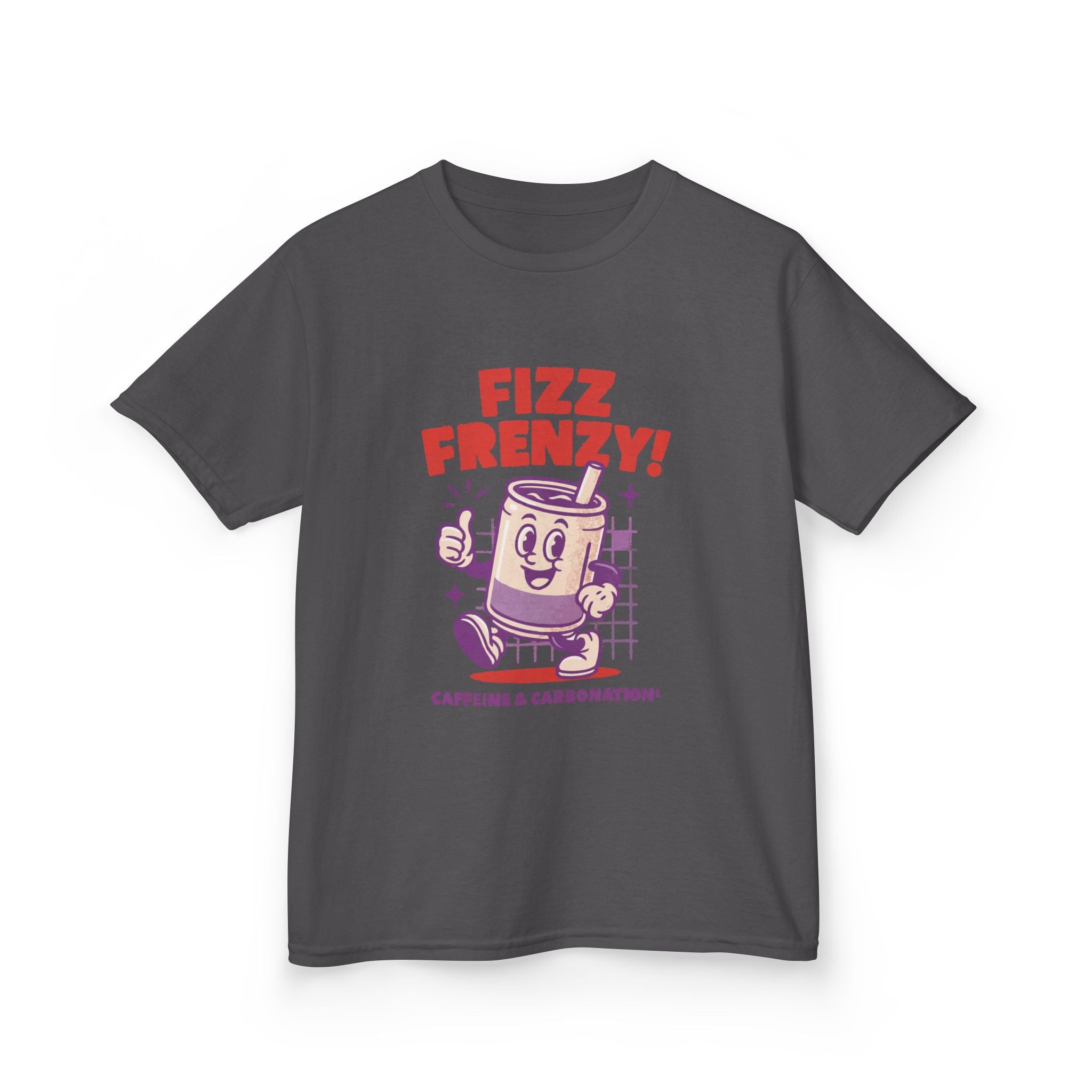 Fizz Frenzy! Kids Tee, Fun Graphic Tee, Kids Cotton T-Shirt