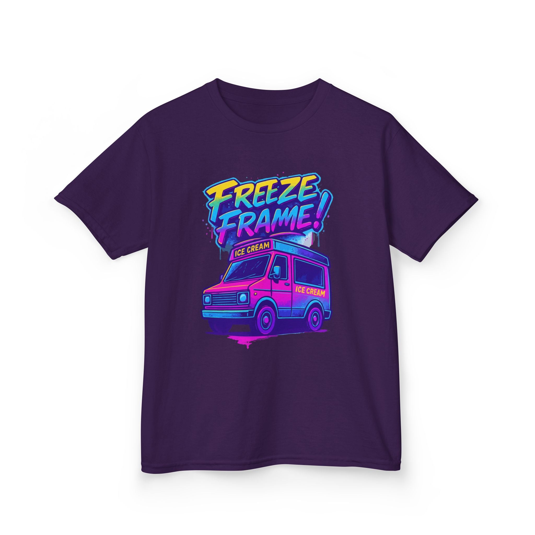 Freeze! Kids Tee, Fun Graphic Tee, Kids Cotton T-Shirt