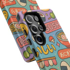 I love Sushi, White Cover Design, Tough Cases, Phone Cover