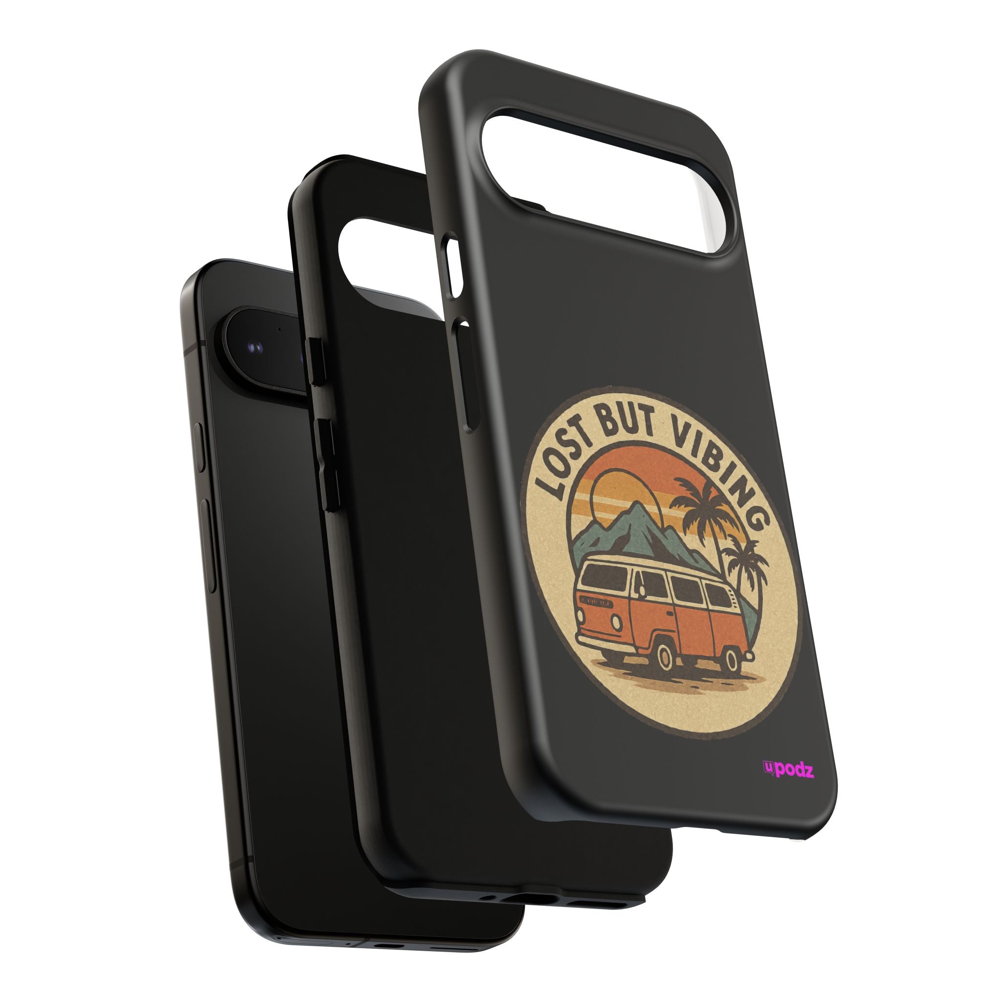 Lost But Vibing Design, Tough Cases, Phone Cover