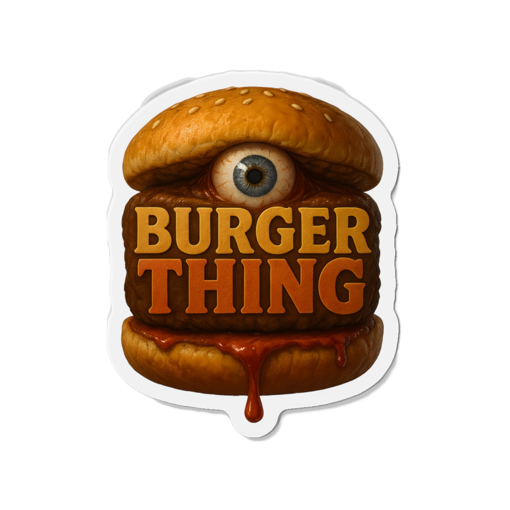 Burger Thing Die-Cut Magnets, Fun Refrigerator Magnets