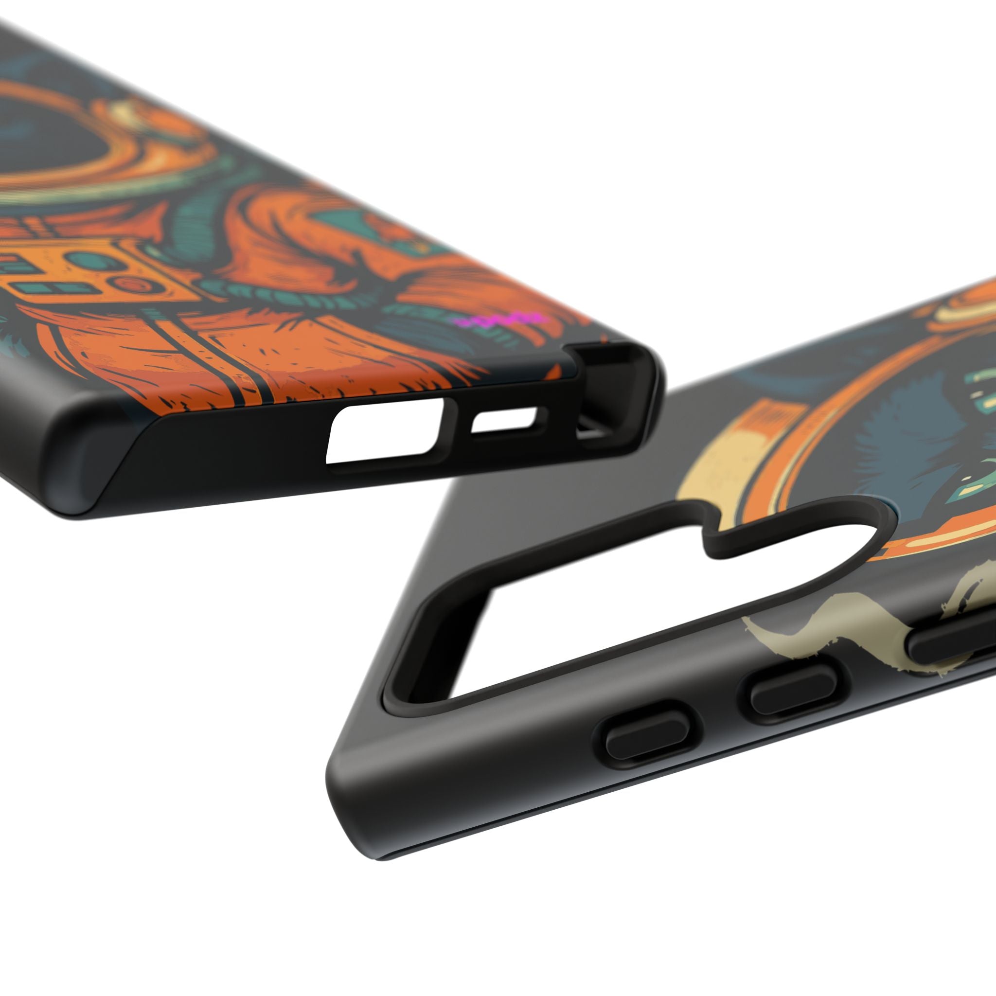 Smoking Cat Design, Tough Cases, Phone Cover